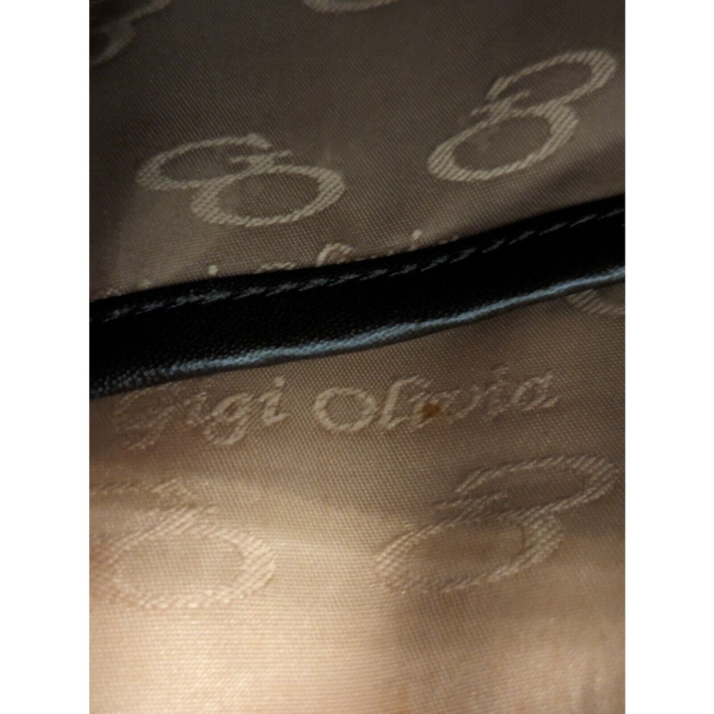 Gigi Olivia Women's Purse Shoulder Bag Handbag Brown Leather Zip Close - Picture 6 of 6